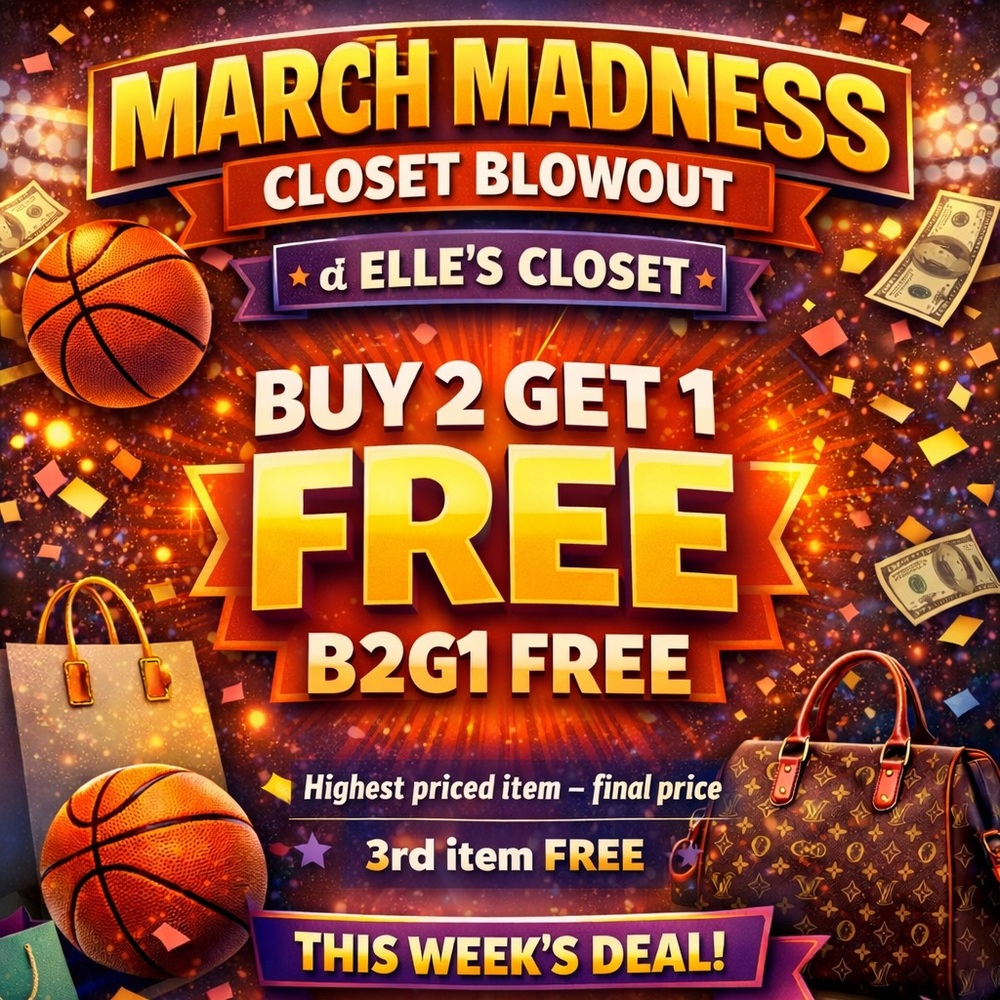 March Madness Closet Blowout Sale